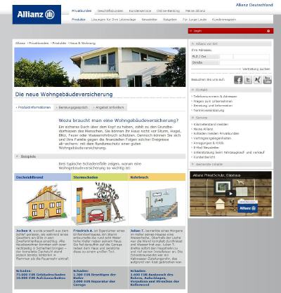 Allianz Wohngebäudeversicherung