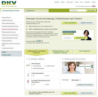 DKV Stationäre Zusatzversicherung