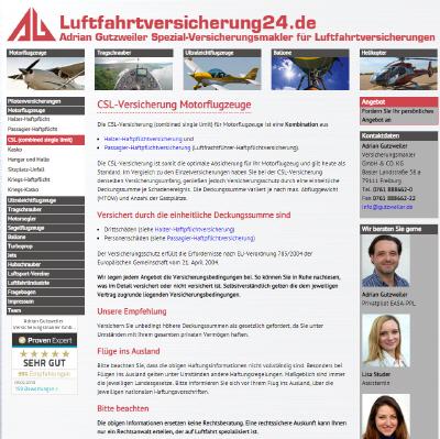 CSL-Versicherung für Motorflugzeuge